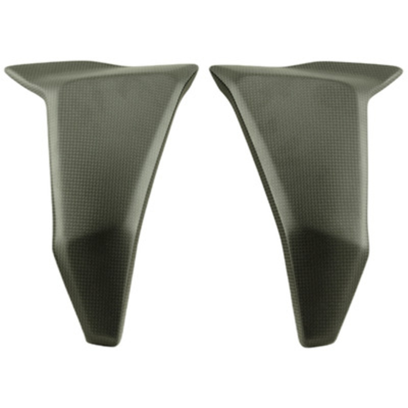 Protection de radiateur LighTech latéral carbone brillant