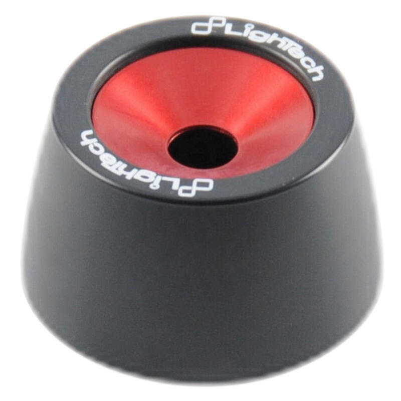 LIGHTECH Protections de fourche LighTech axe roue - Avant + Arrière - Rouge — rouge