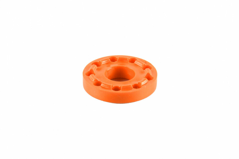 Protection Moteur LighTech Insert caoutchouc pour de - Paire - Orange
