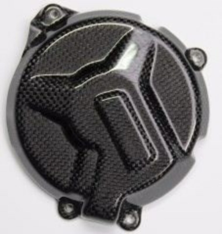 Protection Moteur LighTech Couvre alternateur carbone brillant