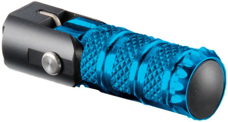 Repose-pieds LighTech repliable M8x20 bleu