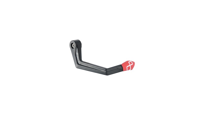 Protection levier LighTech alu - Frein - 132 mm - Rouge