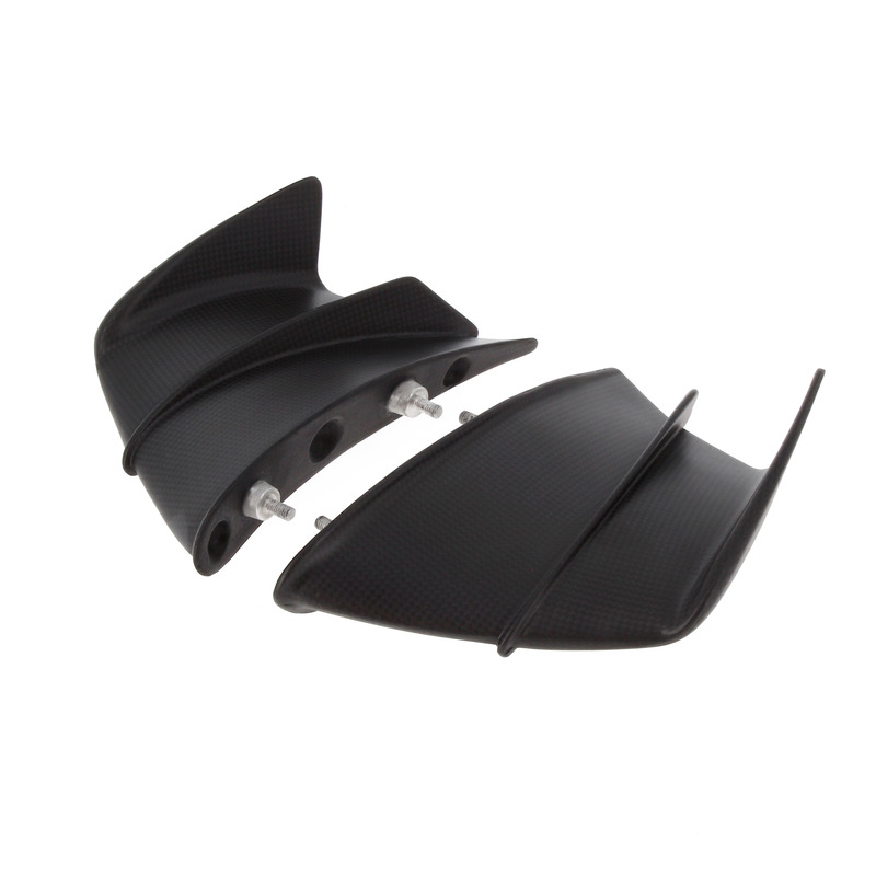 Spoiler LighTech Ailerons latéraux carbone mat
