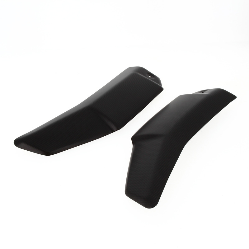 Protection de radiateur LighTech latérale supérieure carbone mat