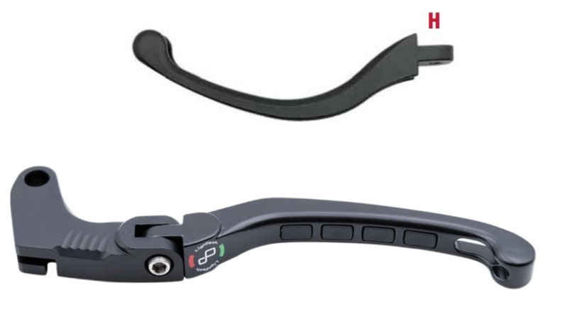 Levier d'embrayage LighTech repliable - Type H