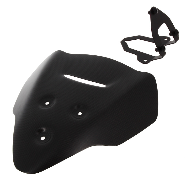 Protection Moteur LighTech Couvercle de support de compteur carbone mat