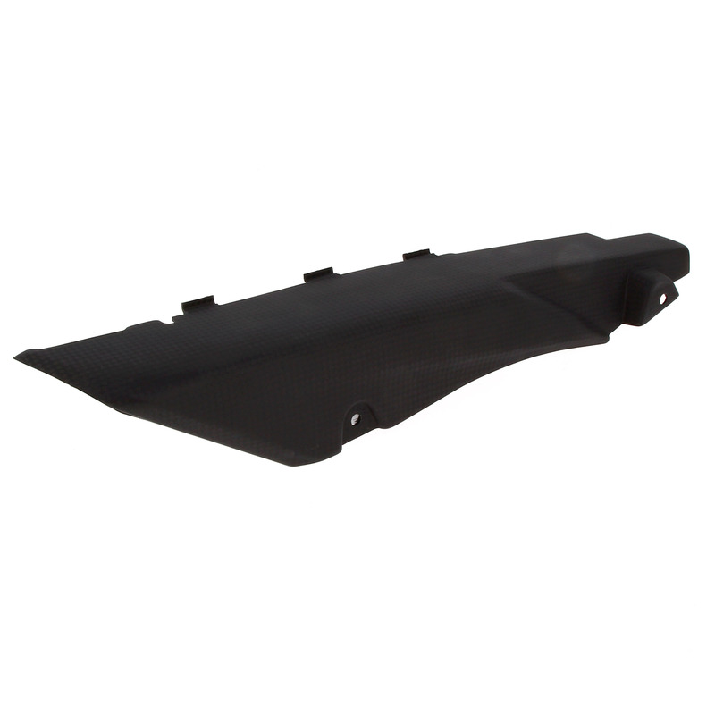 Protection Moteur LighTech Carter de courroie inférieur carbone mat