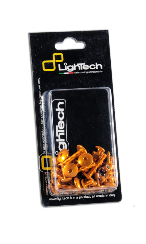 Kit Visserie LighTech vis cadre or alu 22 pièces