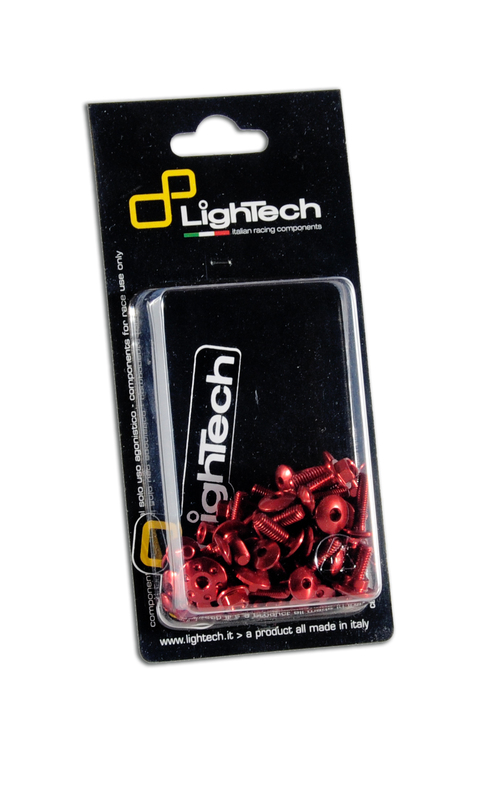 Kit Visserie LighTech Vis carter Ergal rouge