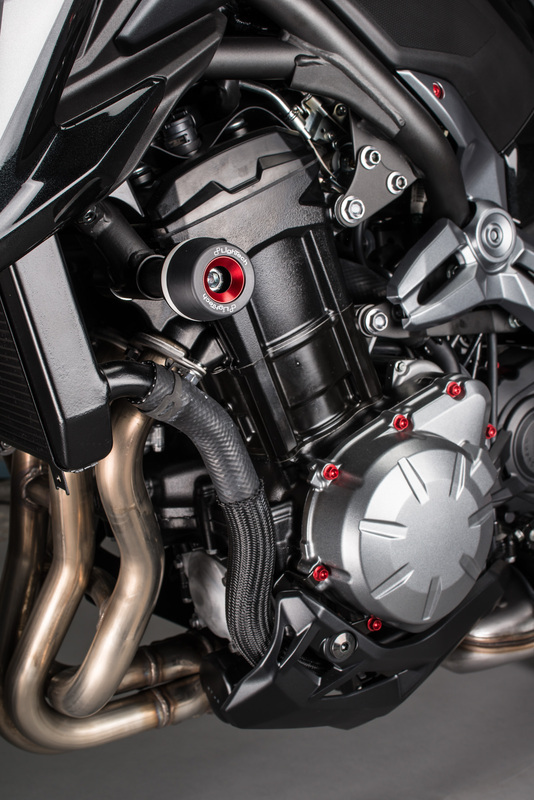 Kit Visserie Moto LighTech vis moteur rouge 25 pièces