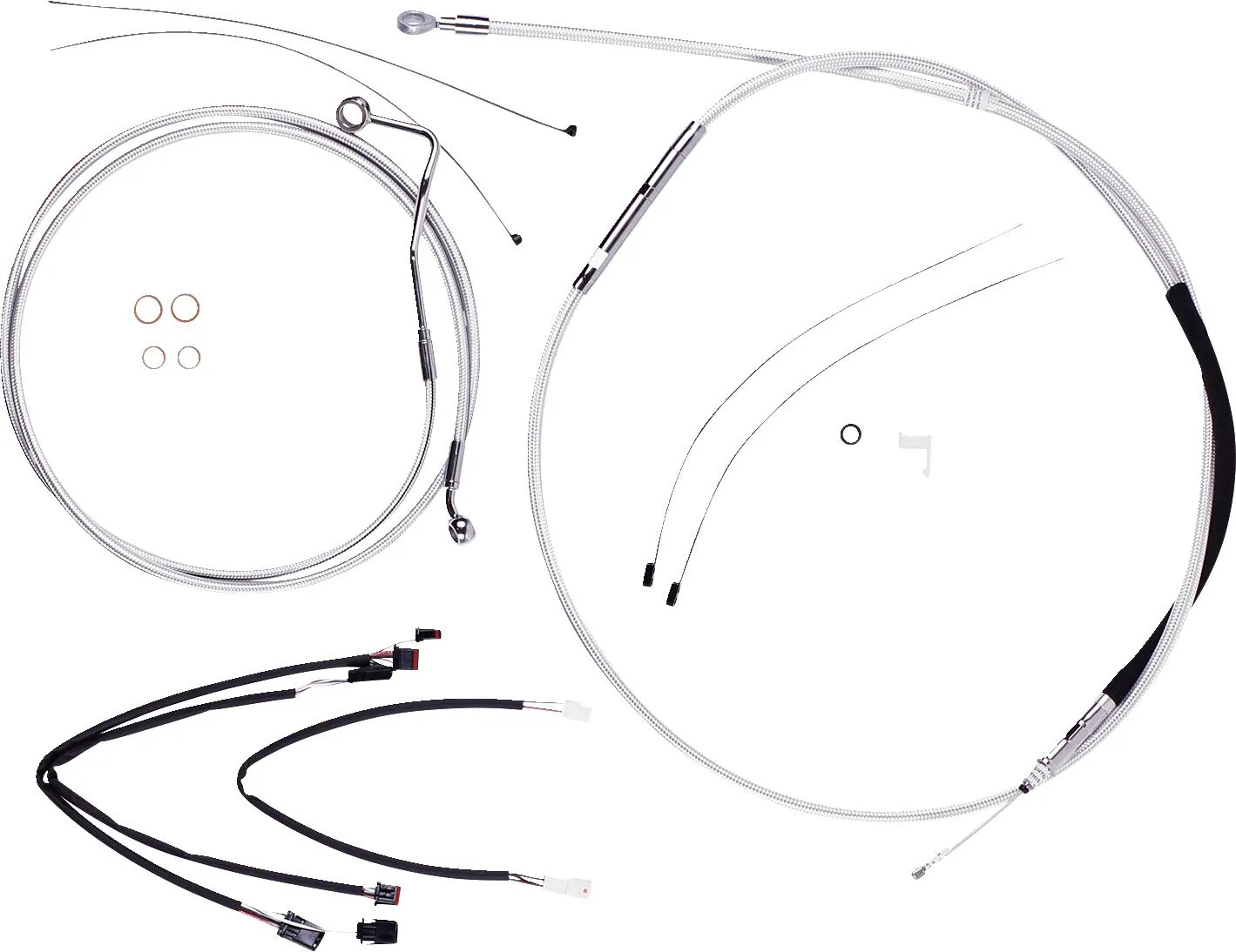 Kit installation guidon Magnum 06620977