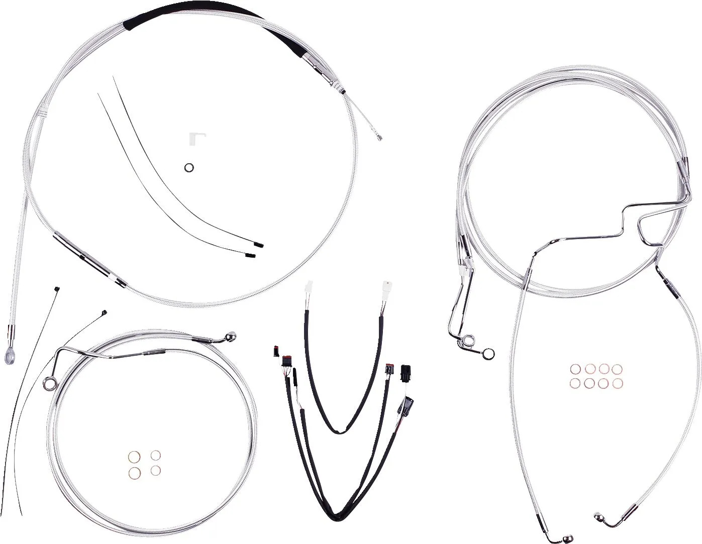 Kit installation guidon Magnum 06620974