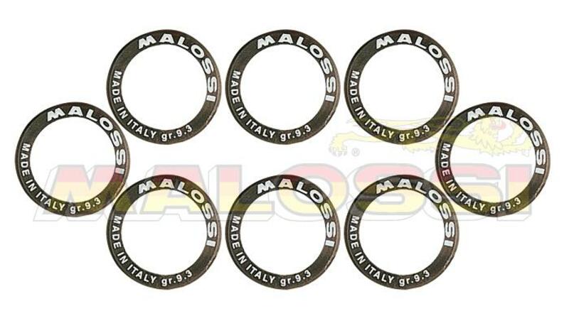 Image of Galets de variateur Malossi Jeu de 25x17mm 15gr - 8 pièces