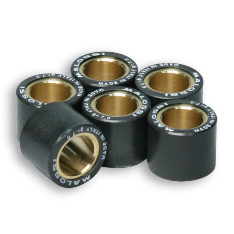 Galets de variateur Malossi Jeu 16x13mm 9gr - 6 pièces
