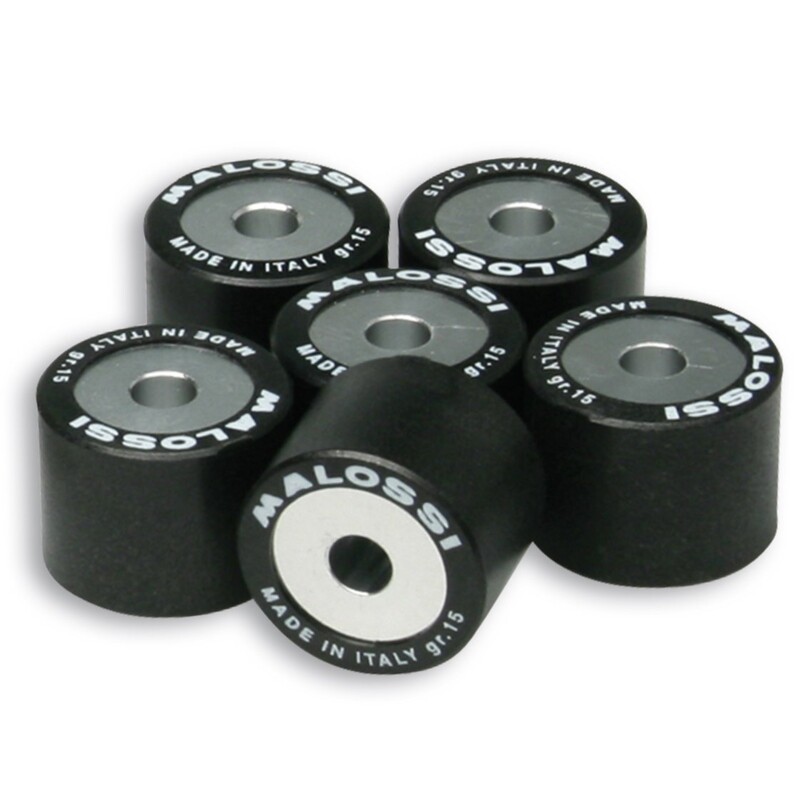 Galets de variateur Malossi Jeu 23x18mm 16gr - 6 pièces