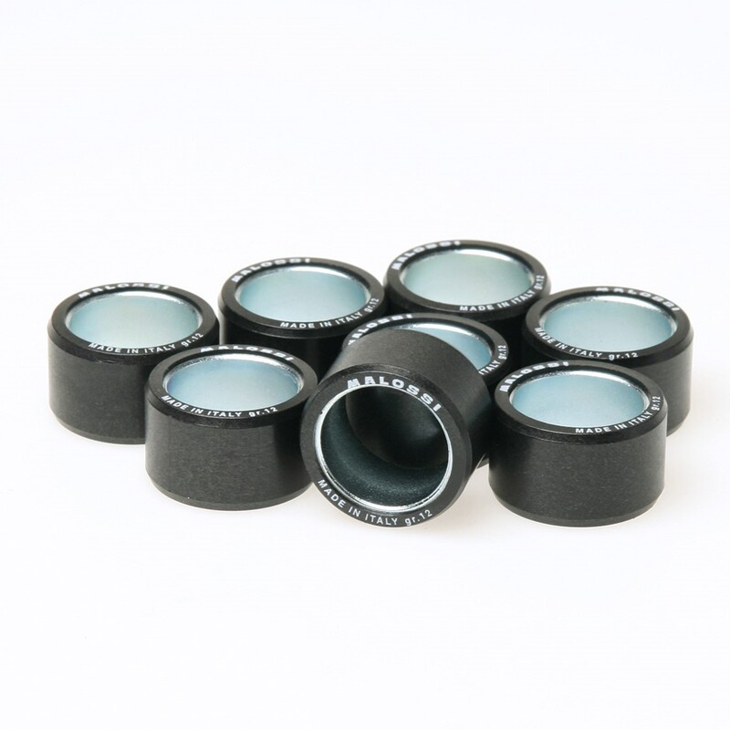 Galets de variateur Malossi Jeu 25x17mm 14gr - 8 pièces