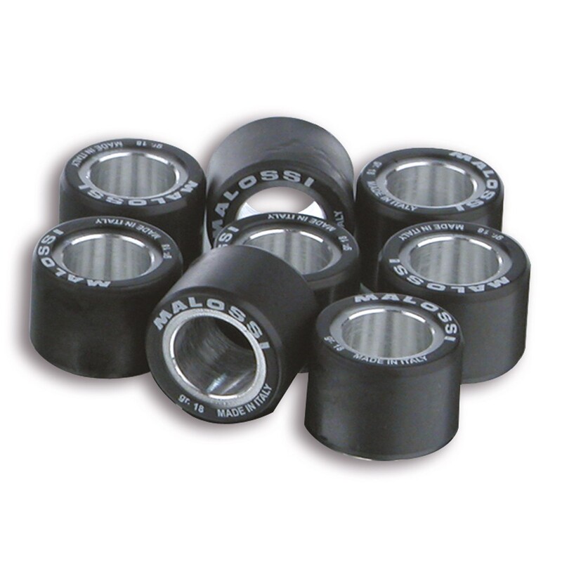 Galets de variateur Malossi Jeu 28,2x19,9mm 18gr - 8 pièces