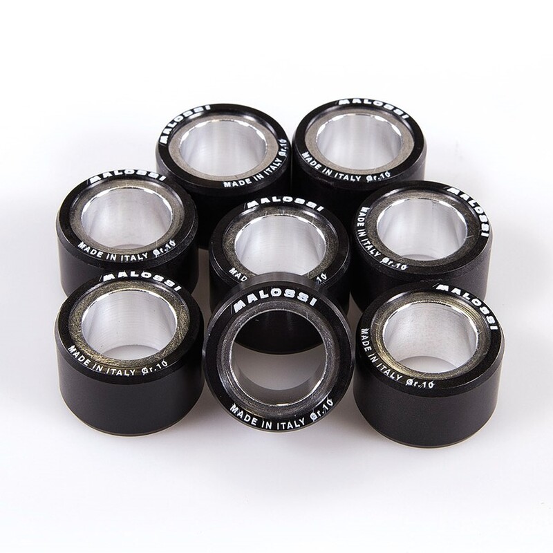 Galets de variateur Malossi Jeu 25x15,9mm 10gr - 8 pièces