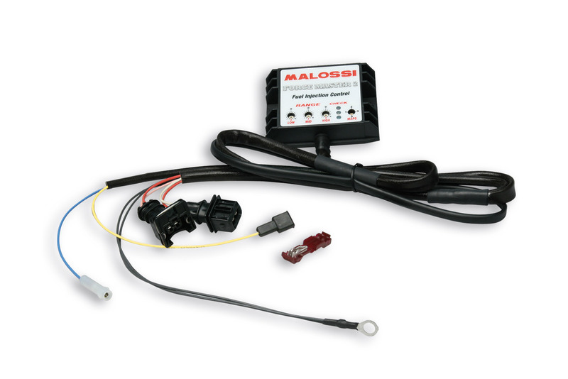 Boitier électronique Malossi Force Master 2.1 cylindres 4 temps Tech