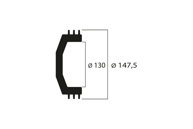 Clutch bell Malossi Clutch Bell Lamellae Int 130