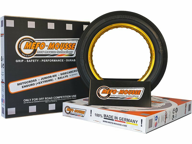 Mousse de pneu Mefo MF 18 - 4 SCD Desert Rallye 140/80 - 18 150/70 - 18