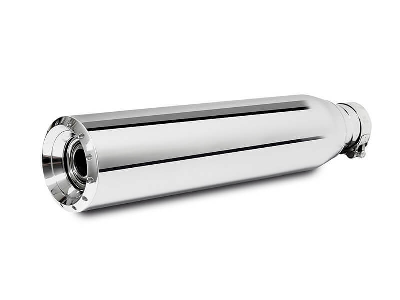 Silencieux Miller Exhaust Poli Embout Standard Ø60mm