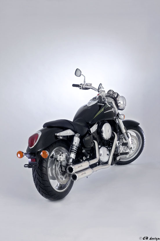 Ligne Complète Miller Exhaust Poli Embout Conique