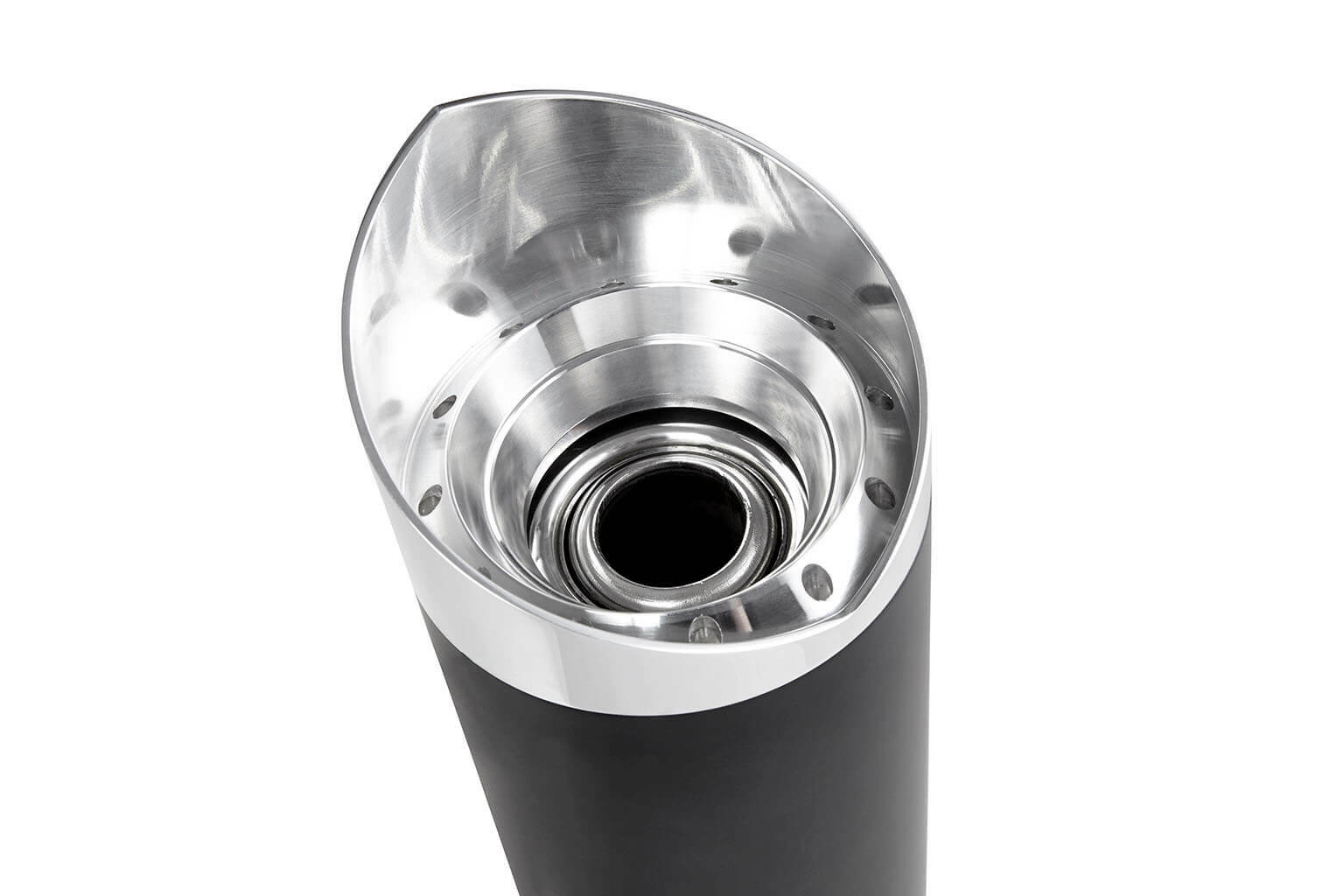 Embout du silencieux Miller Exhaust Embout SlashCut Ø93mm Poli