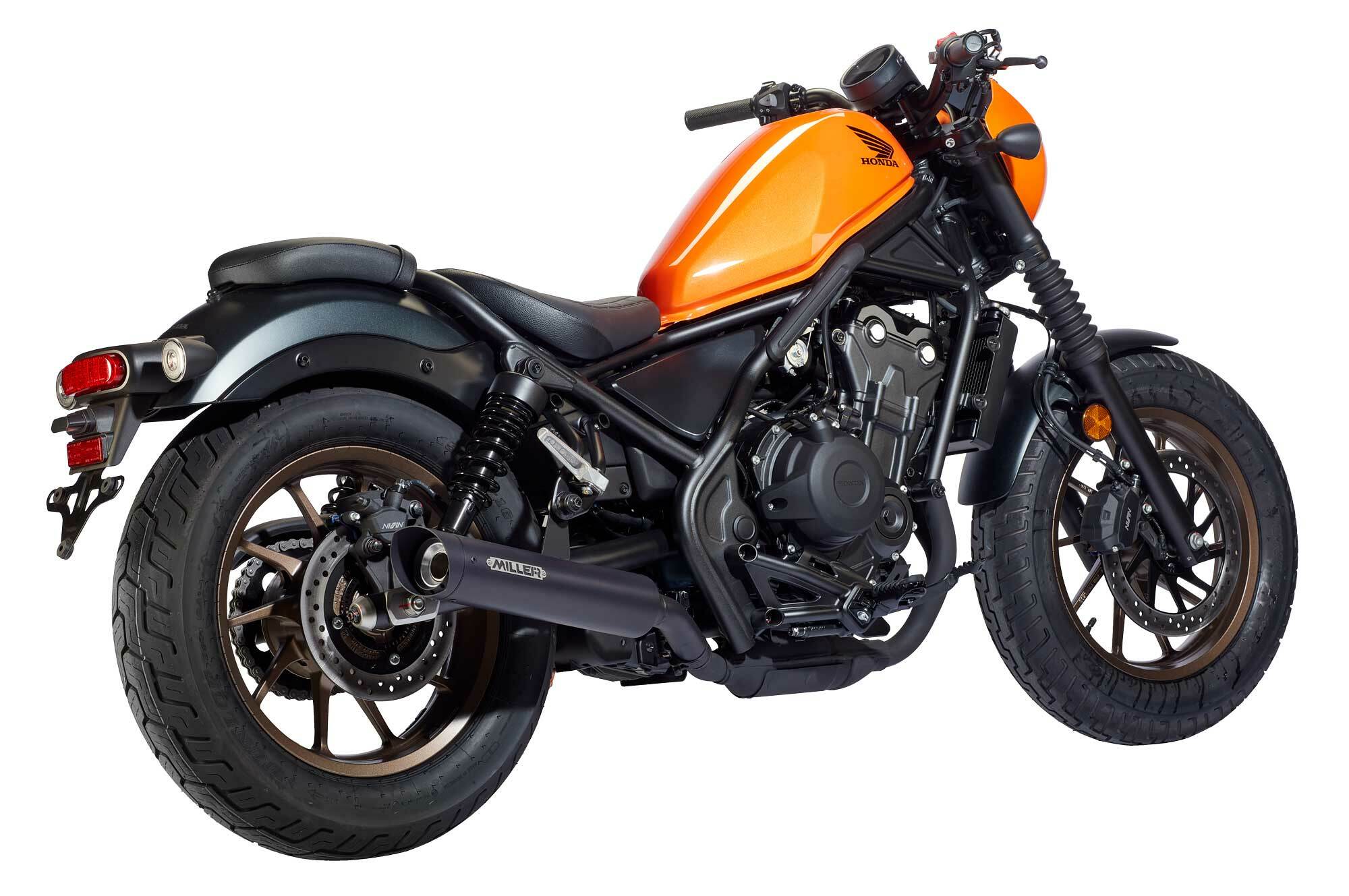 Silencieux Miller Exhaust Noir Embout SlashCut