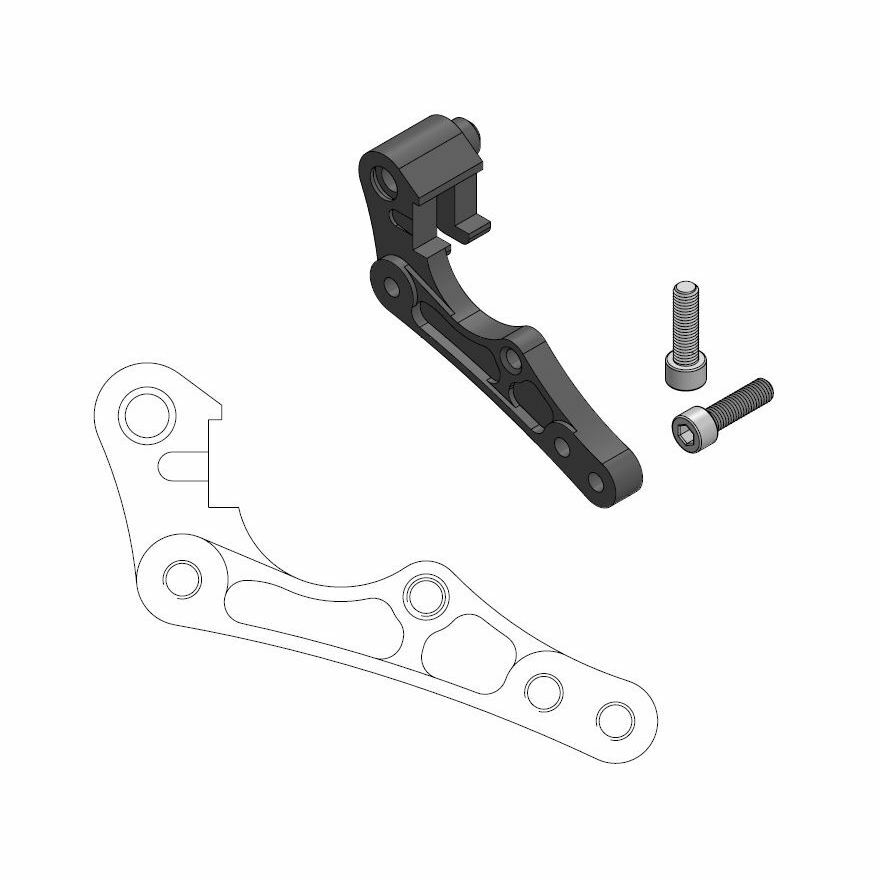 Support disque de frein Moto Master MM Oversize 270 BREMBO