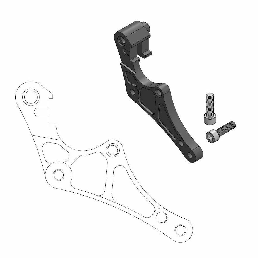 Support disque de frein Moto Master Support Offroad MM SM Street KTM, HVA