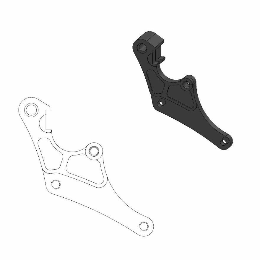 Support disque de frein Moto Master Support Offroad MM SM Honda CRF150
