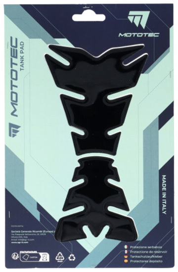 Protège réservoir Mototec T3 NOIRE