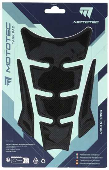 Protège réservoir Mototec T4 CARBONE