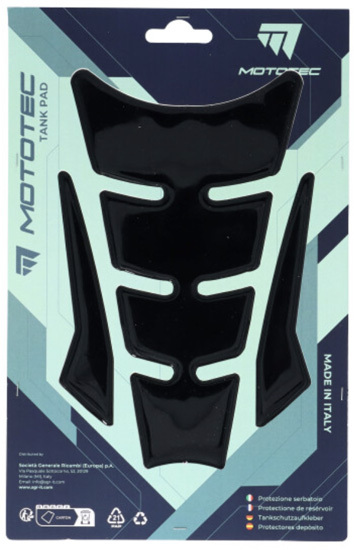 Protège réservoir Mototec T4 NOIRE