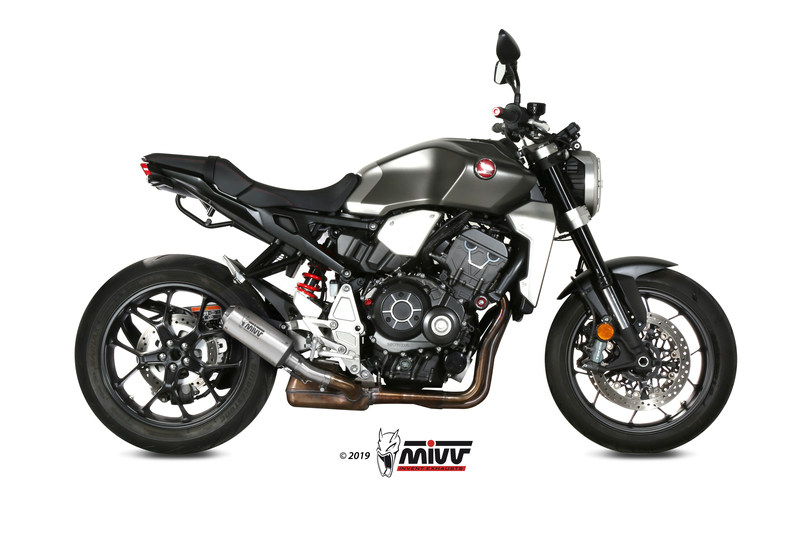 Silencieux Mivv MK3 inox/casquette inox