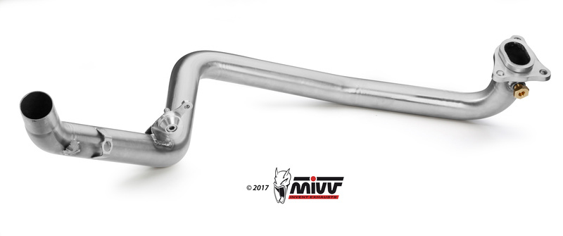 Collecteur Mivv Tube décatalyseur inox