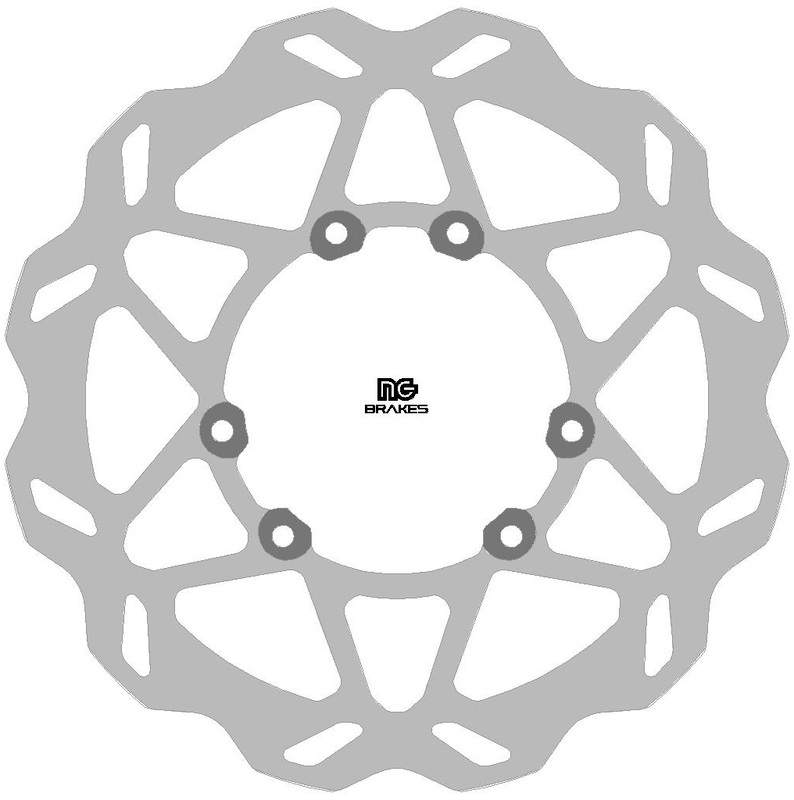 Disque de frein Rond NG fixe - avant