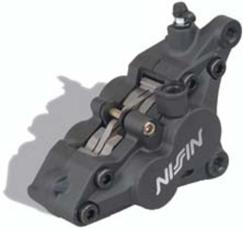 Etriers de frein Nissin 4 pistons avant gauche
