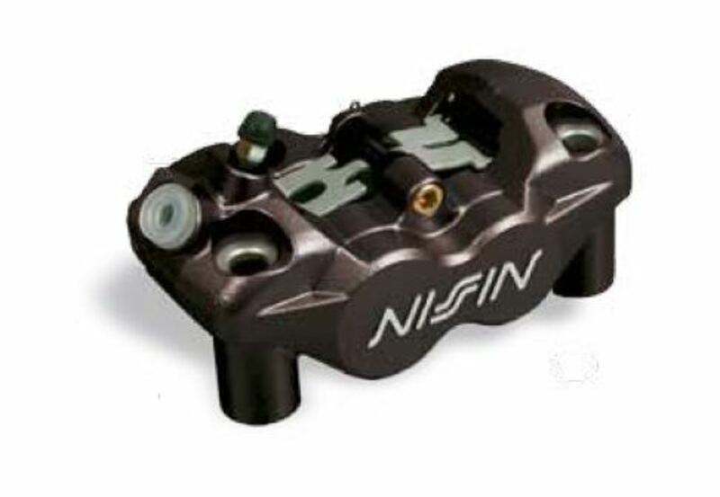 Etriers de frein Nissin 4 pistons radial avant droit Noir