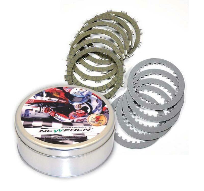 Kit disques garnis et disques lisses Newfren Performance