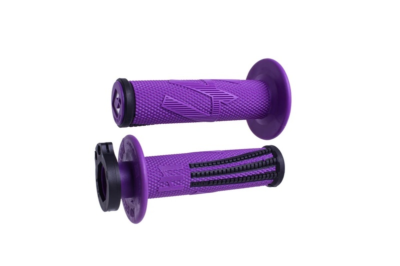Handlebar grips Odi Emig Pro V2 Lock - On violet black