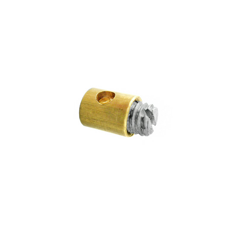 Poignées de guidon P2R SERRE CABLE GAZ DIAM 5 mm - LONG 6 mm TARGA EN LAITON