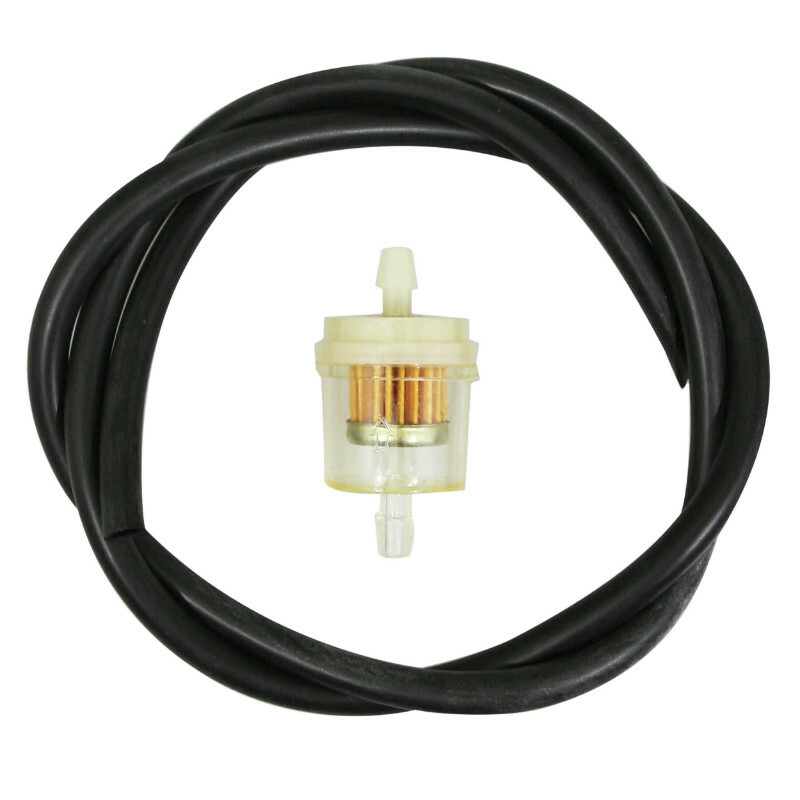 Durite d'essence P2R KIT 5x8 FILTRE CYLINDRIQUE PAPIER D6 1M