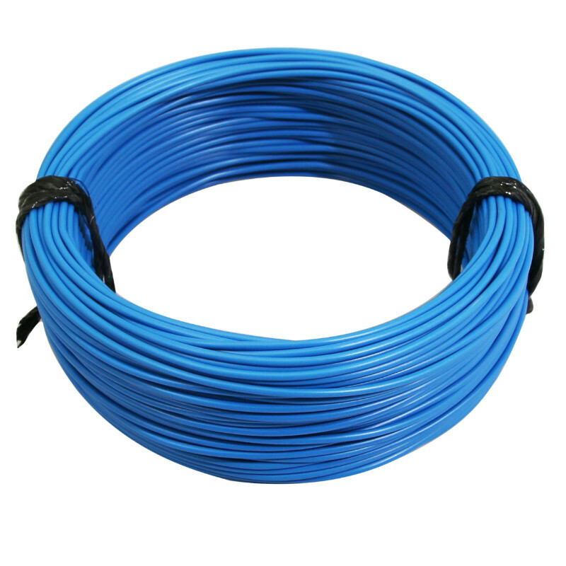 Cable électrique P2R FIL 1,00mm2 12 - 10 MULTIBRIN BLEU 50M