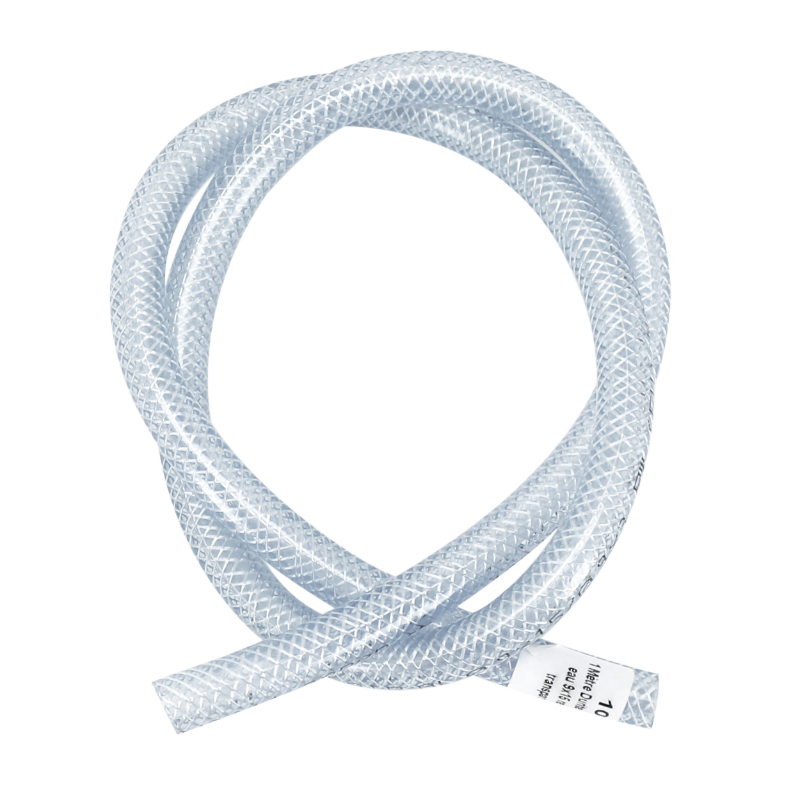 Durite de refroidissement eau P2R 9x15 mm TRANSPARENT RENFORCE 1M
