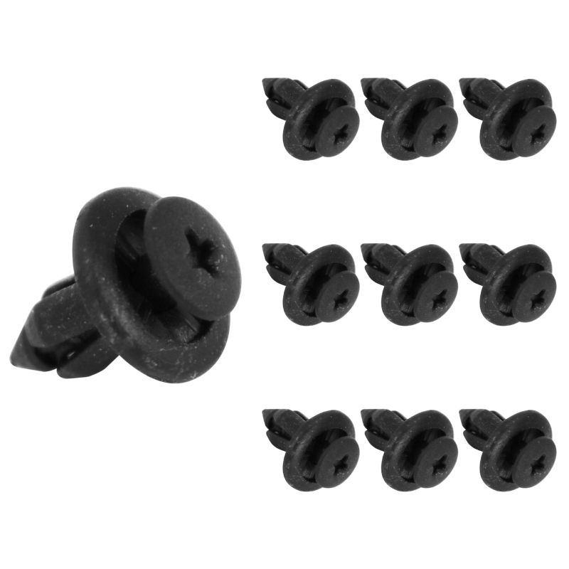 Kit Visserie Moto P2R RIVET - CLIPS AGRAFE CARROSSERIE - CARENAGE PLASTIQUE DIAM 6 mm A VISSER