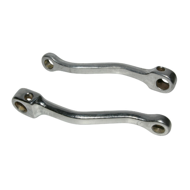 Manivelle de pédalier P2R MANIVELLE ENTRAXE 150mm ACIER CHROME PAIRE