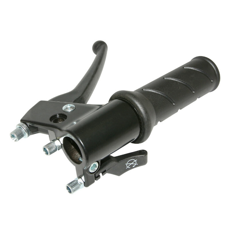 Kit poignée de guidon et levier P2R GAZ