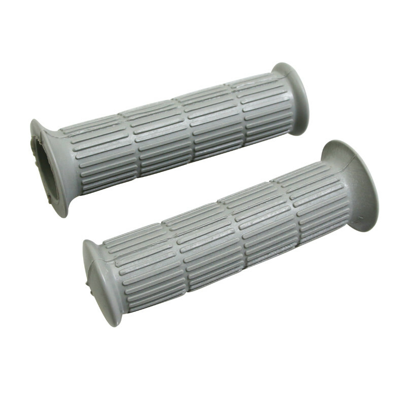 Poignées de guidon P2R VINTAGE GRIS DIAM 22 - 24 mm PAIRE